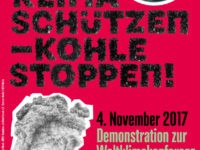 Klima schützen – Kohle stoppen!